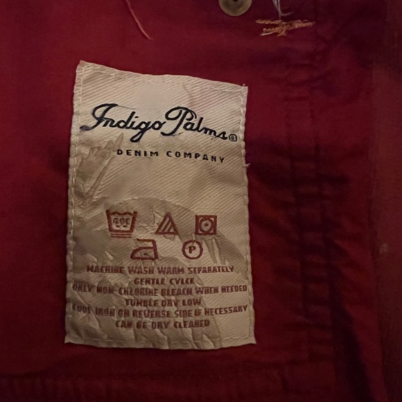 Indigo Palms Women's Bootcut Leg Rust Velvet Mid Rise Jeans - Size 6R - Picture 9 of 9